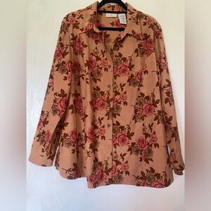 Vintage floral button down